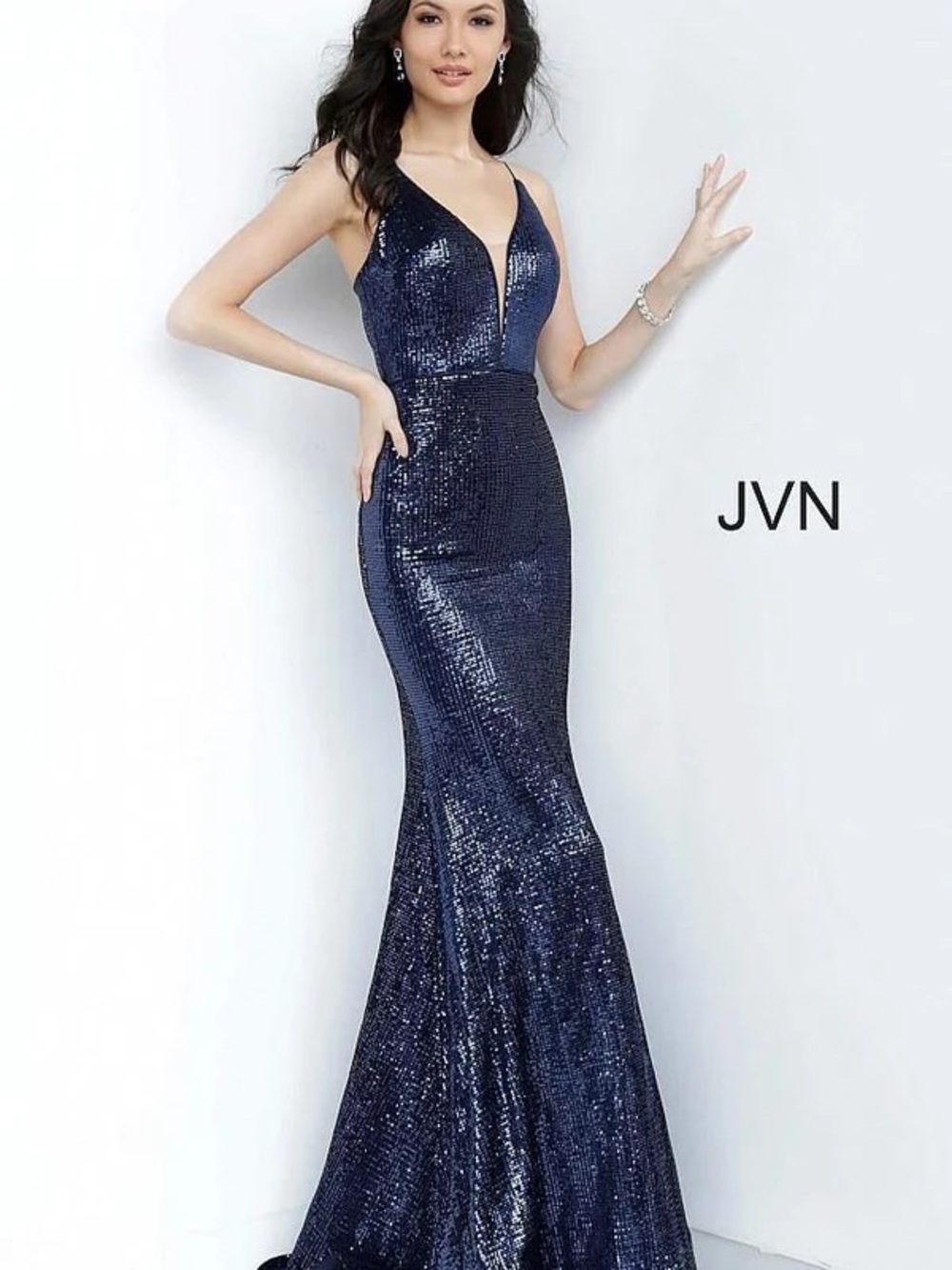JVN by Jovani Navy Dress